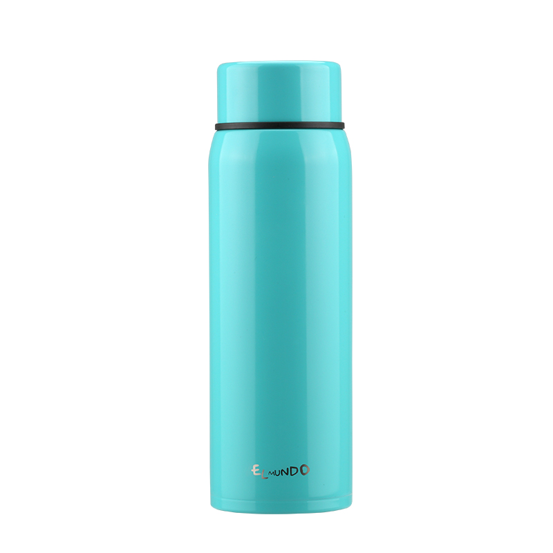 艾蒙多保温杯女士高颜值 便携水杯学生男简约水壶带泡茶杯子500ml